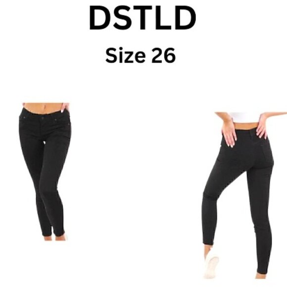 DSTLD  NWT MID RISE STRETCH SKINNY JEANS Size 26. - Picture 1 of 5